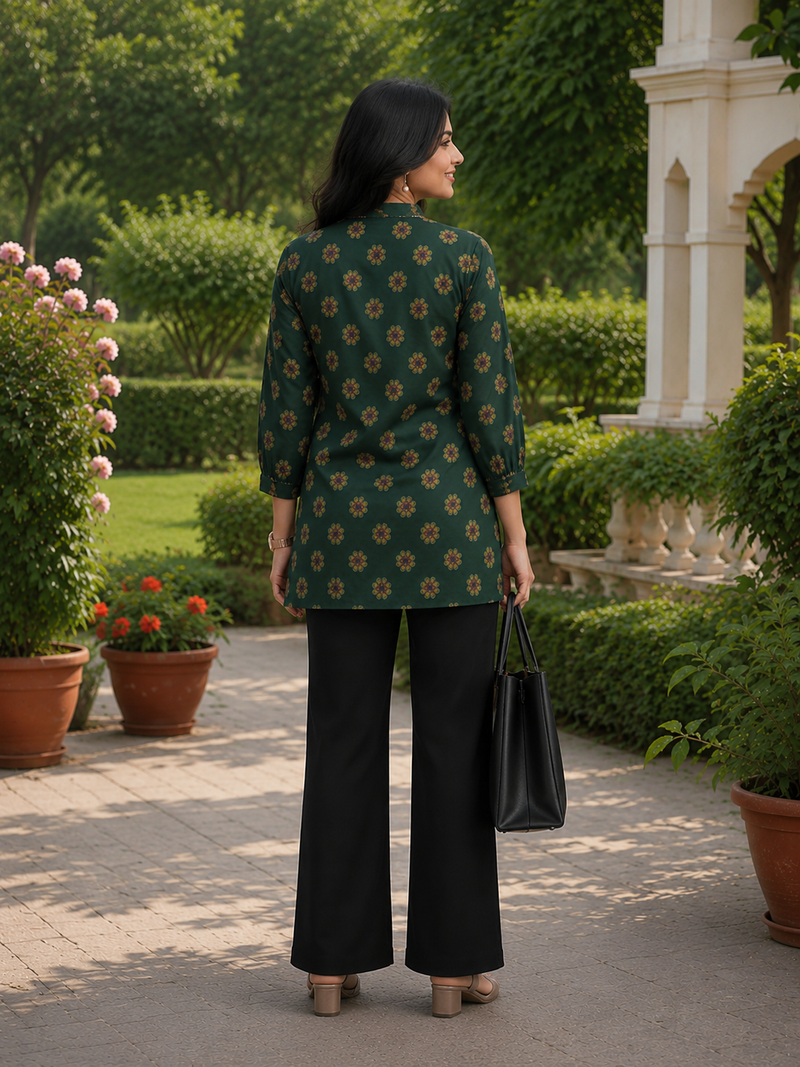 Classic  Printed Cotton Kurti
