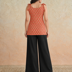 Scarlet Knot Sleeveless Top